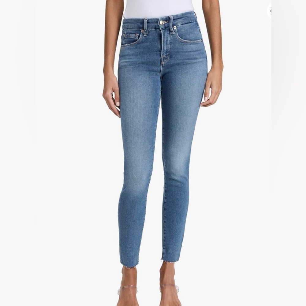 Good American Good Legs skinny ankle jeans